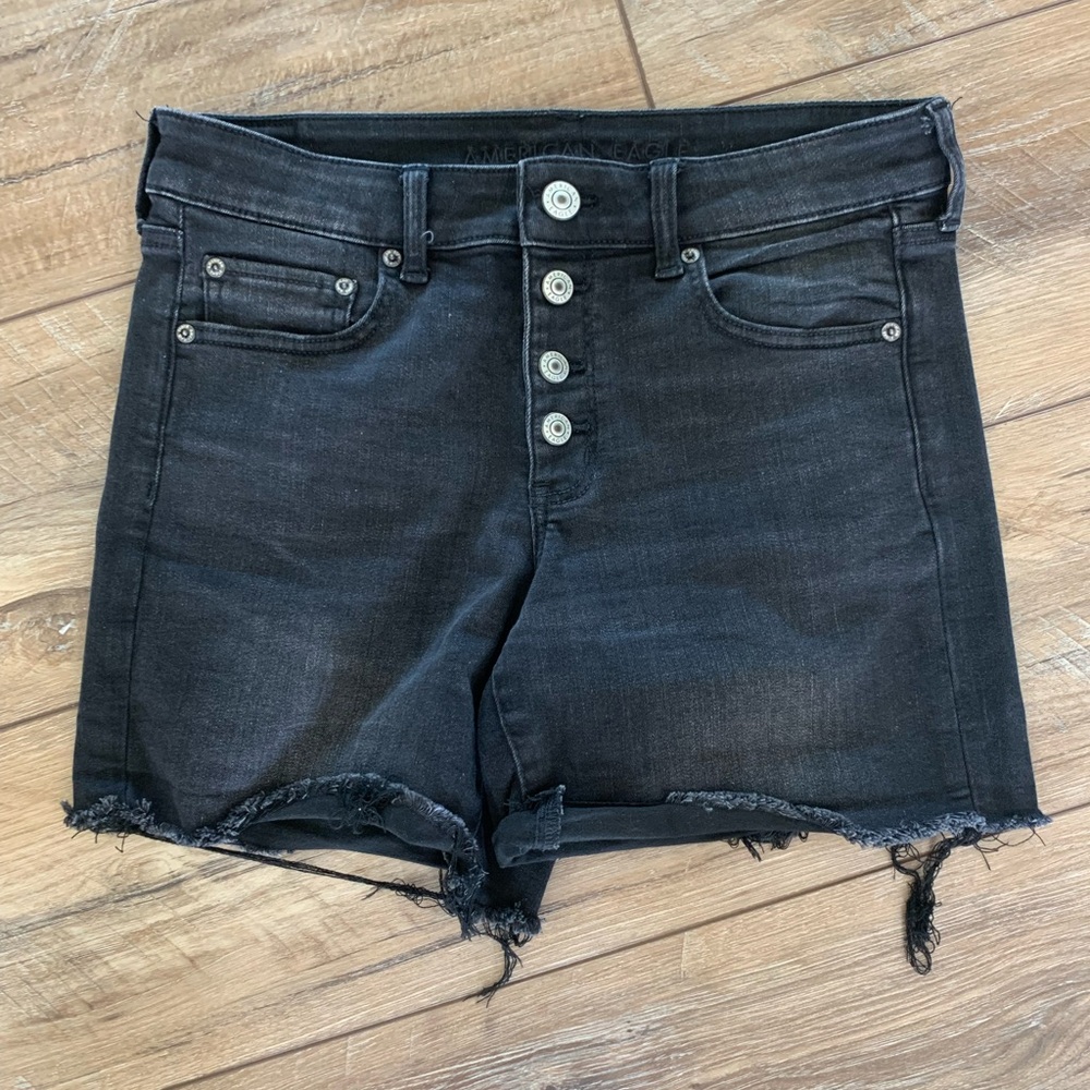 Black American Eagle Shorts